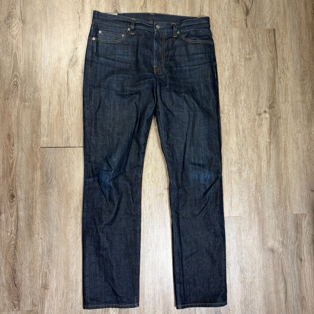 J Crew Mens 770 Jeans 32x32 Dark Wash Kaihara Denim 100% Cotton